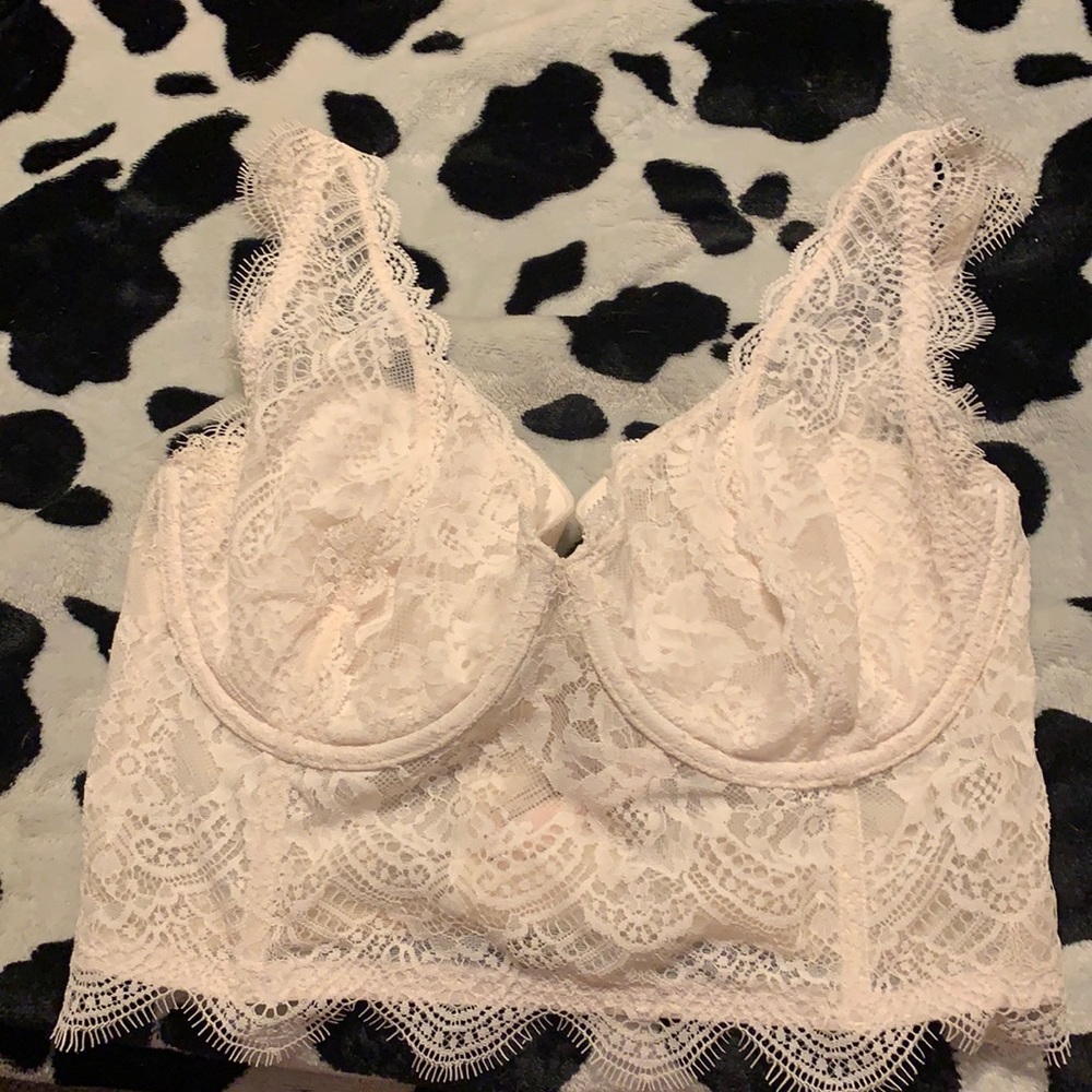 NWOT underlined bustier 34DD